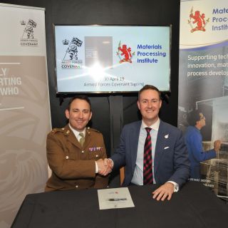Materials Processing Institute commit to honouring the Armed Forces Covenant 